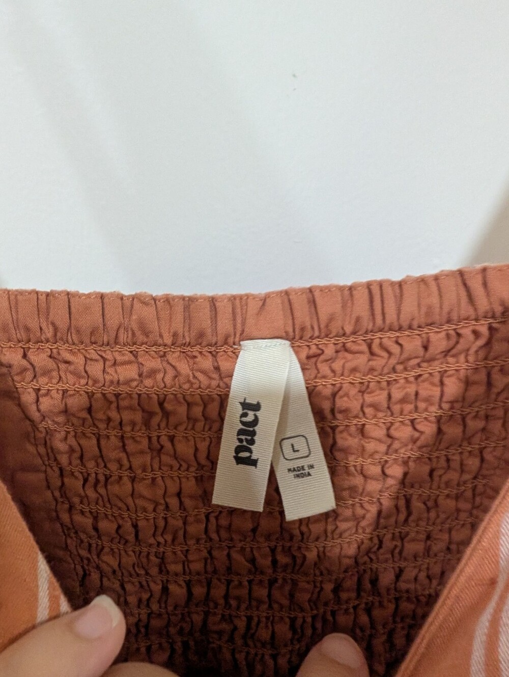 Pact Canopy Linen Blend Easy Tank Dress In Hermosa Stripe - Picture 6 of 15